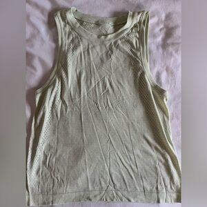 lululemon athletica Light Green Muscle Tee